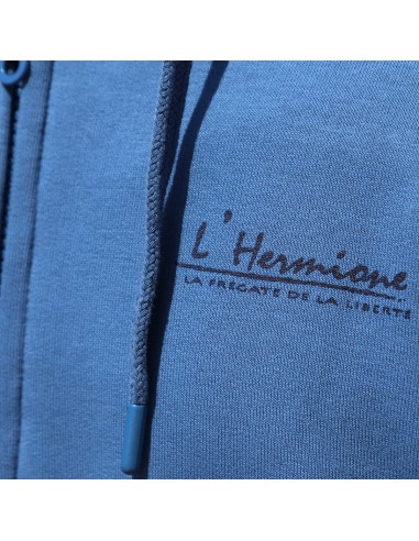 Sweat zippé Mixte Collection Limitée l'Hermione