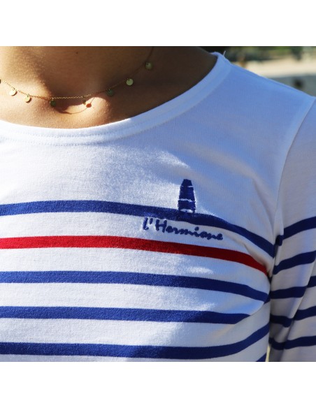 Marinière "Rempart" Femme L'Hermione