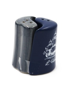 Salière et Poivrière Bicolore "L'Hermione" 2