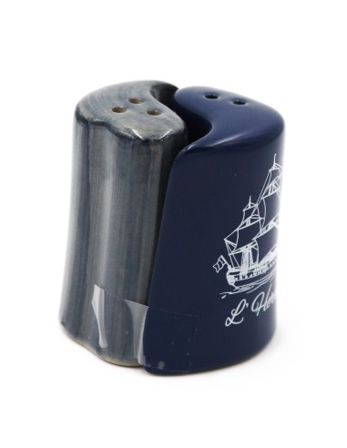 Salière et Poivrière Bicolore "L'Hermione"