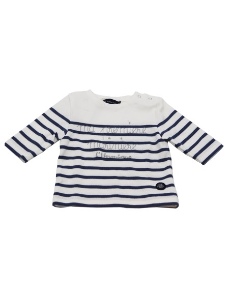 "Ma 1ère Marinière L'Hermione" Baby coton épais