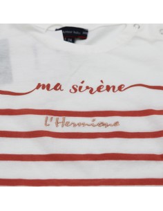 Marinière "Ma Petite Sirène l'Hermione" 2