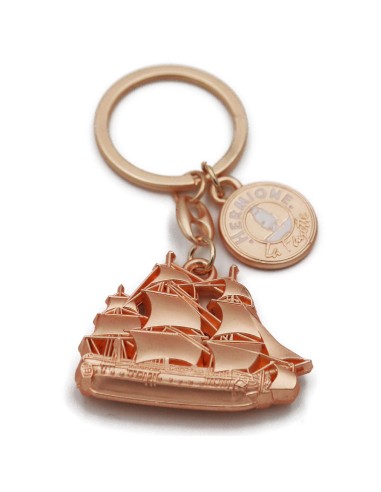 Porte-clés L'Hermione en Relief
