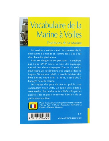 Vocabulaire de la Marine à Voiles