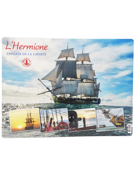 Set de table L'Hermione et le Voilier