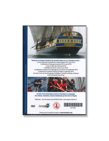 DVD L'Hermione, Une Aventure Humaine 2014