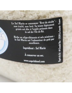 Gros sel marin de l'île de Ré 1KG 2
