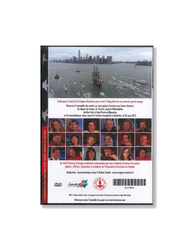 DVD L'Hermione, Le Grand Voyage 2015