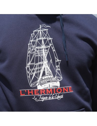 Sweat à Capuche Mixte Collection 2024 L'Hermione