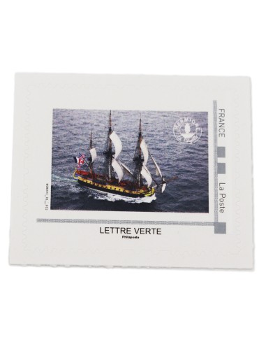 Timbre de Collection L'Hermione à l'unité