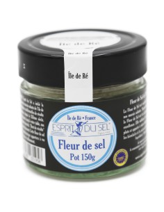 Fleur de Sel de l'Ile de Ré en pot de 150g