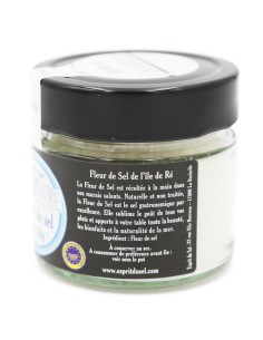 Fleur de Sel de l'Ile de Ré en pot de 150g 2