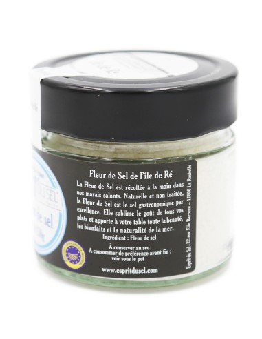 Fleur de Sel de l'Ile de Ré en pot de 150g