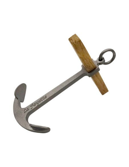 Ancre de Collection en Acier (Lisi Aerospace)avec Le Bois de L'Hermione