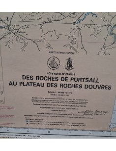Carte de Navigation De l'Hermione "La Tortue" 2