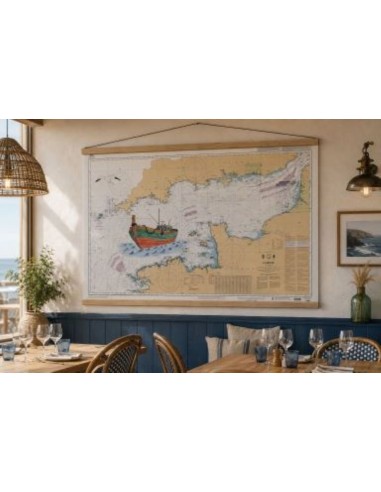 Carte de Navigation De l'Hermione "Le Bateau de...