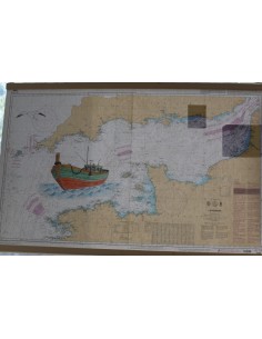 Carte de Navigation De l'Hermione "Le Bateau de Pêcheur"" 2