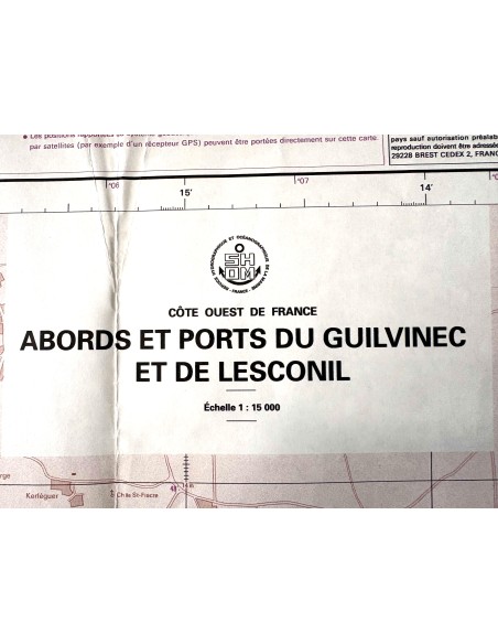 Carte de Navigation De l'Hermione "Les Mouettes""