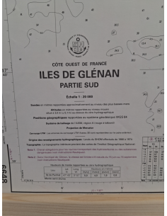 Carte de Navigation De l'Hermione "LA PÊCHE A PIED " 2