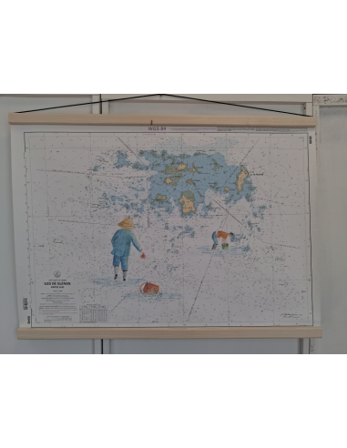 Carte de Navigation De l'Hermione "LA PÊCHE A...