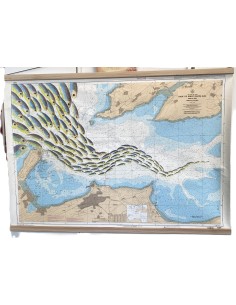 Carte de Navigation De l'Hermione "Le banc de sardines " 2