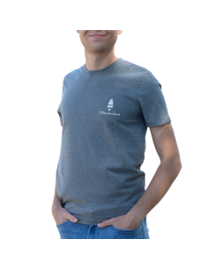 T-Shirt  Profil Chiné GRIS