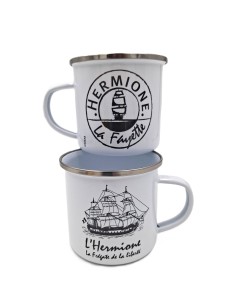 Mug métal L' Hermione 2