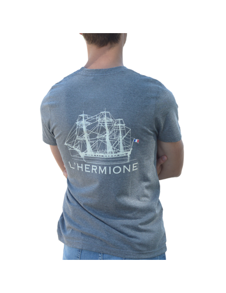 T-Shirt  Profil Chiné GRIS