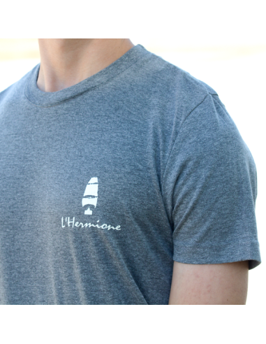 T-Shirt  Profil Chiné GRIS