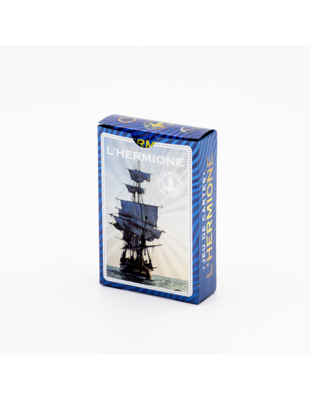 Jeu de 54 cartes brillant l'Hermione