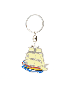 Porte-clés l'Hermione en couleurs