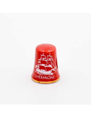 Dé à coudre de Collection rouge ou noir l'Hermione