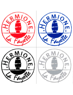 Autocollant logo Hermione Extérieur