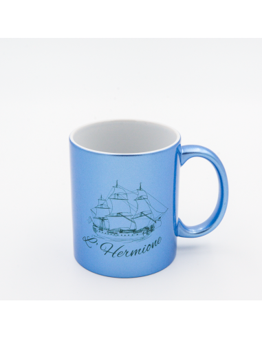 Mug flashy à paillettes l'Hermione