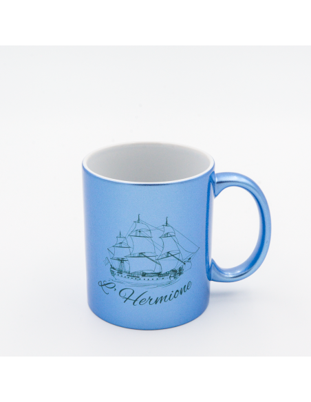 Mug flashy à paillettes l'Hermione