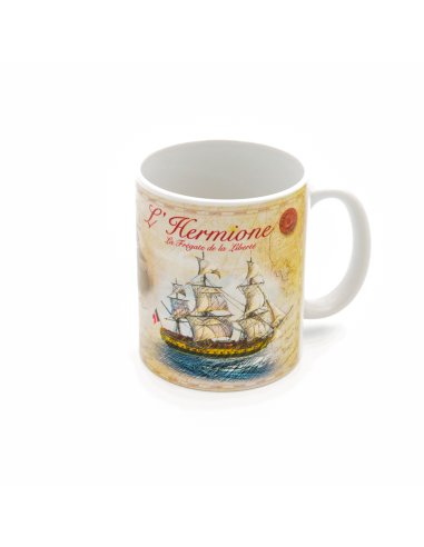 Mug cartographie vintage l'Hermione