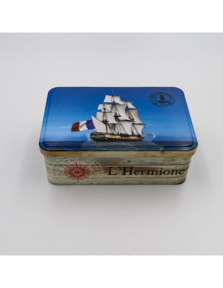 Boîte de Galettes Pur Beurre De Beurlay l'Hermione