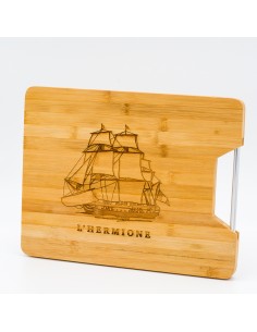 Planche à découper en bambou L'Hermione