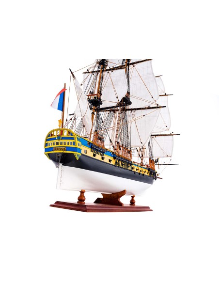 Maquette L'Hermione qualité musée 1/89 ème - 75 cm