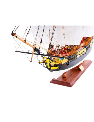 Maquette L'Hermione qualité musée 1/89 ème - 75 cm