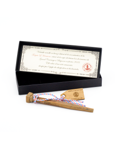 Carvelle véritable de L'Hermione en coffret 2
