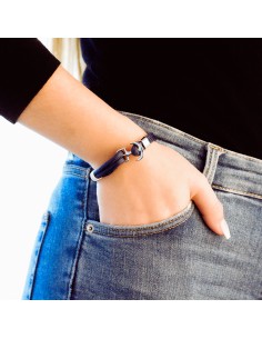 Bracelet Ancre réglable en corde
