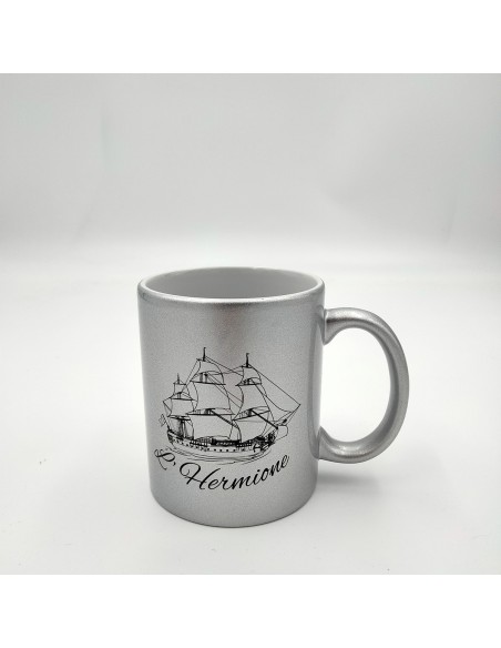 Mug flashy à paillettes l'Hermione
