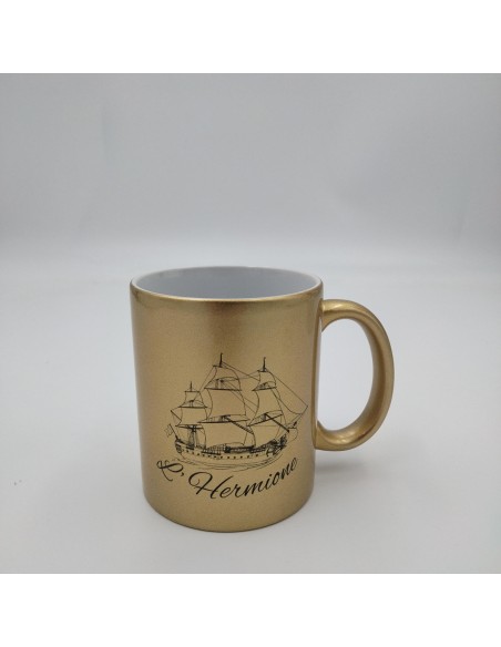 Mug flashy à paillettes l'Hermione