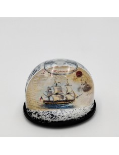 Boule à neige photo l'Hermione