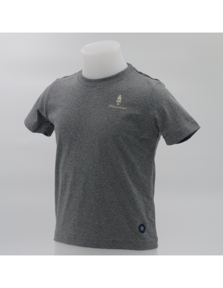 T-Shirt  Profil Enfant Gris