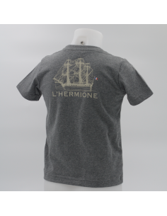 T-Shirt  Profil Enfant Gris 2