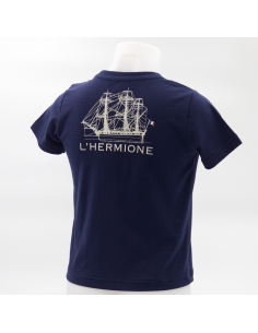 T-Shirt  Profil Enfant Bleu Marine