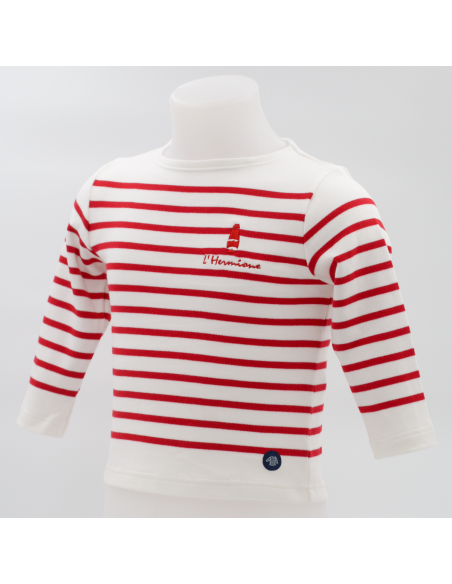 Marinière "Amiral" Enfant L'Hermione