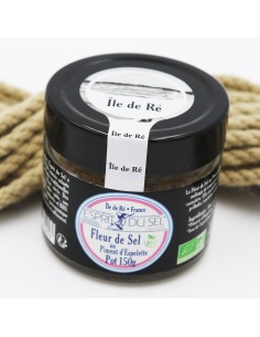 Fleur de Sel au piment d'Espelette de l'Ile de Ré